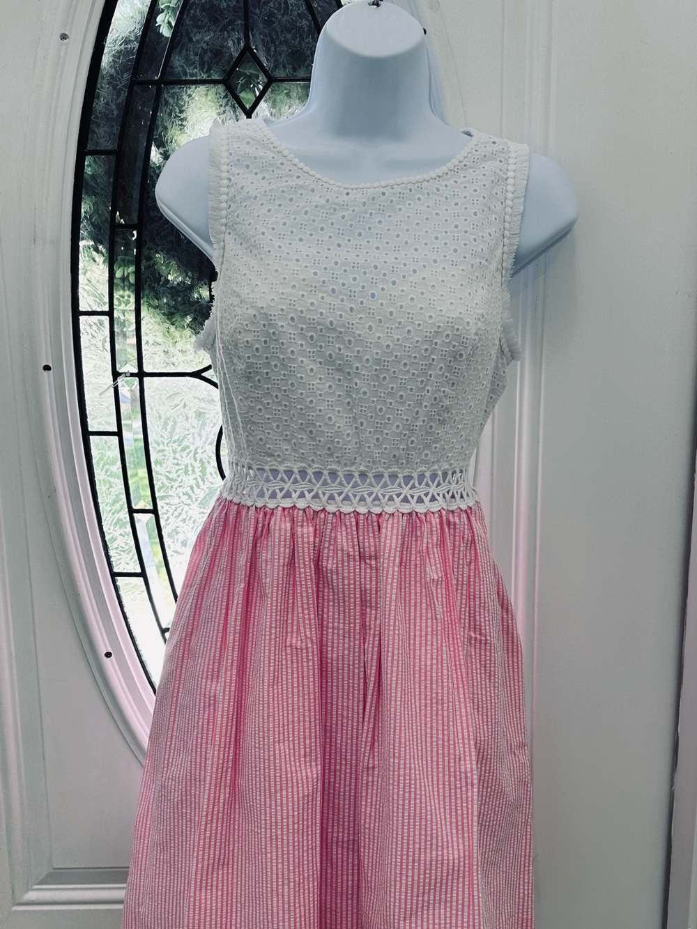 Lilly Pulitzer Alivia Dress/ Havana Pink Eyelet Top & Pink Dress NWT Sz 4